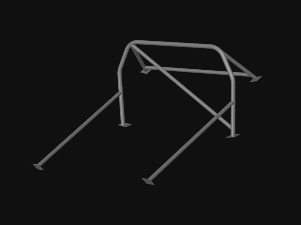 Drift Half Cage (with Side Intrusions)