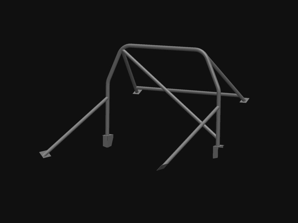 Drift Half Cage (with Side Intrusions)