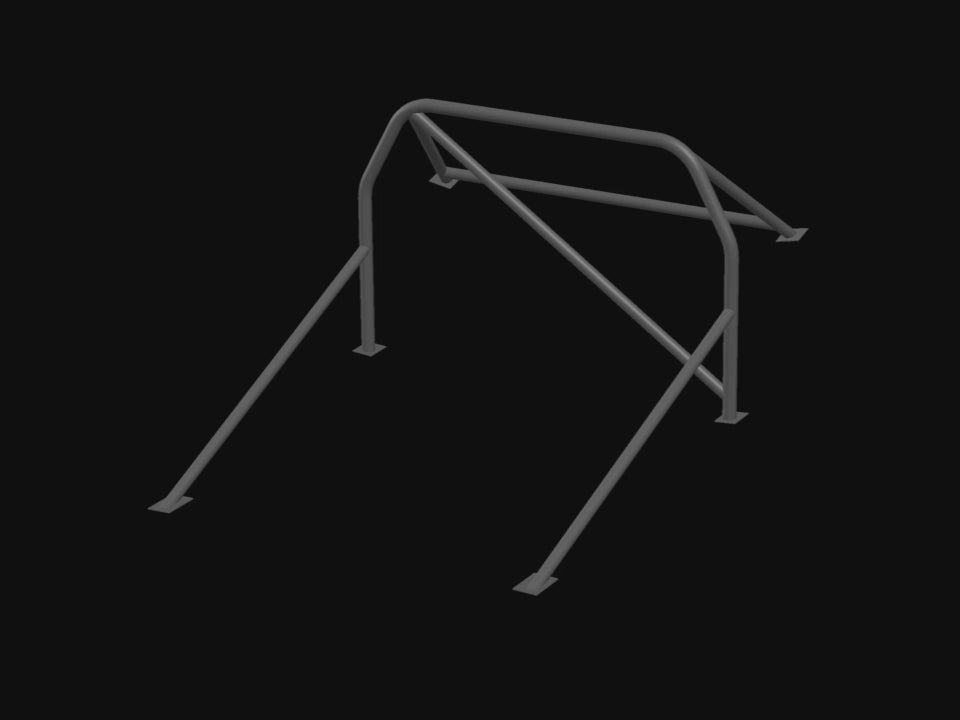 Drift Half Cage (with Side Intrusions)