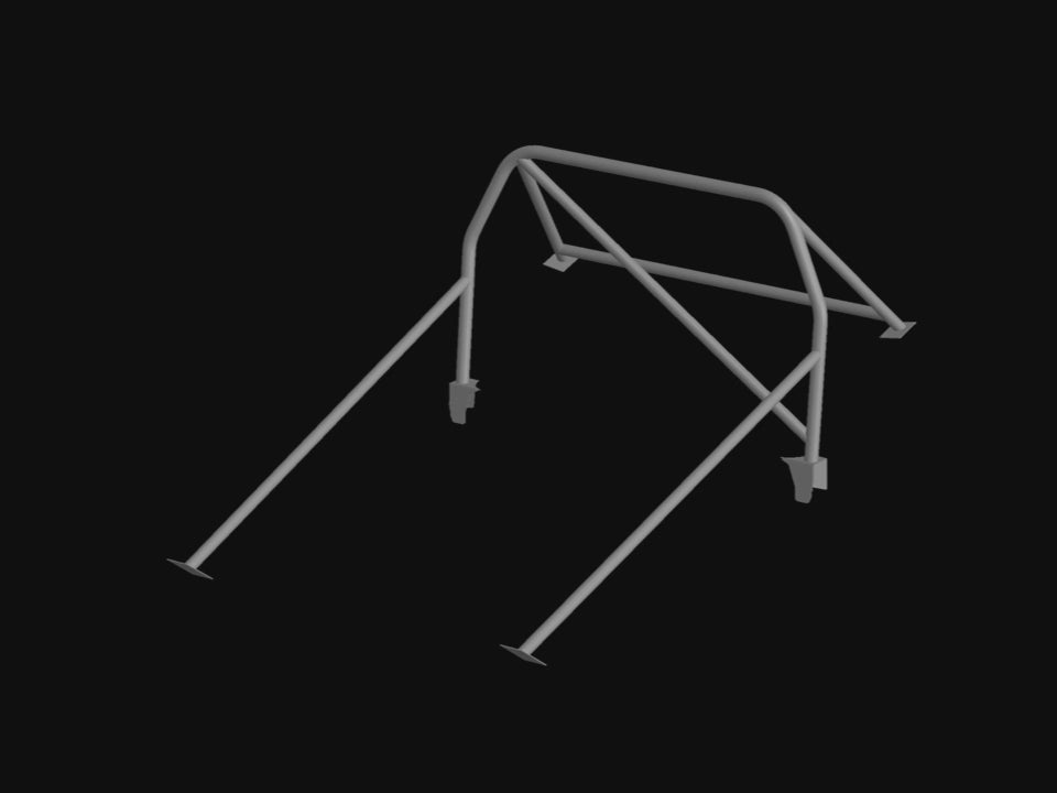Drift Half Cage (with Side Intrusions)